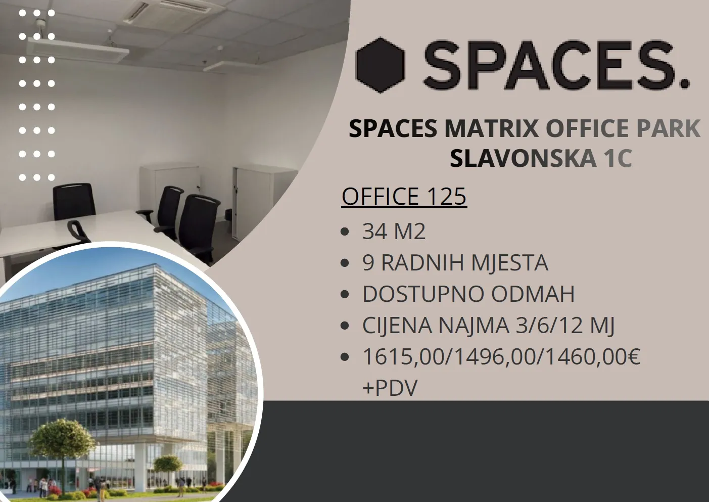 zagreb, slavonska, zakup ureda 2 radna mjesta - slika 4