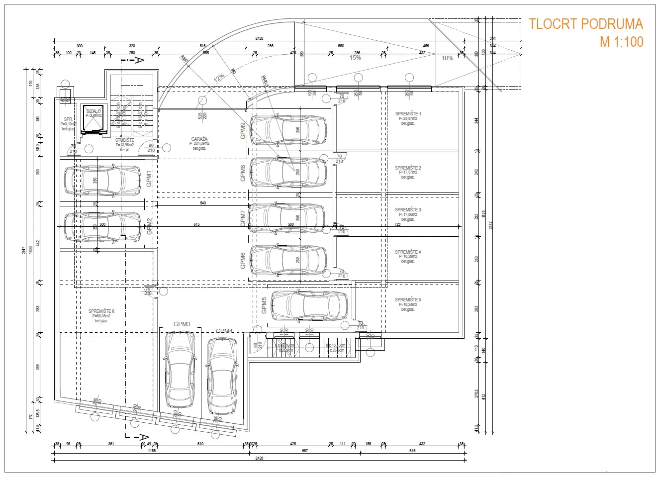 stan u zagrebu, stenjevec, četverosoban 155 m², 2. kat novogradnja - slika 15