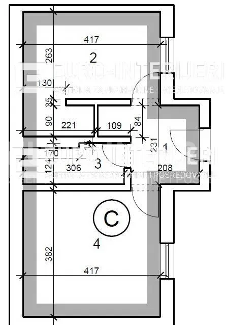 zagreb, centar, gundulićeva ul., dva stamb. objekta ukupno 58 m² - slika 14