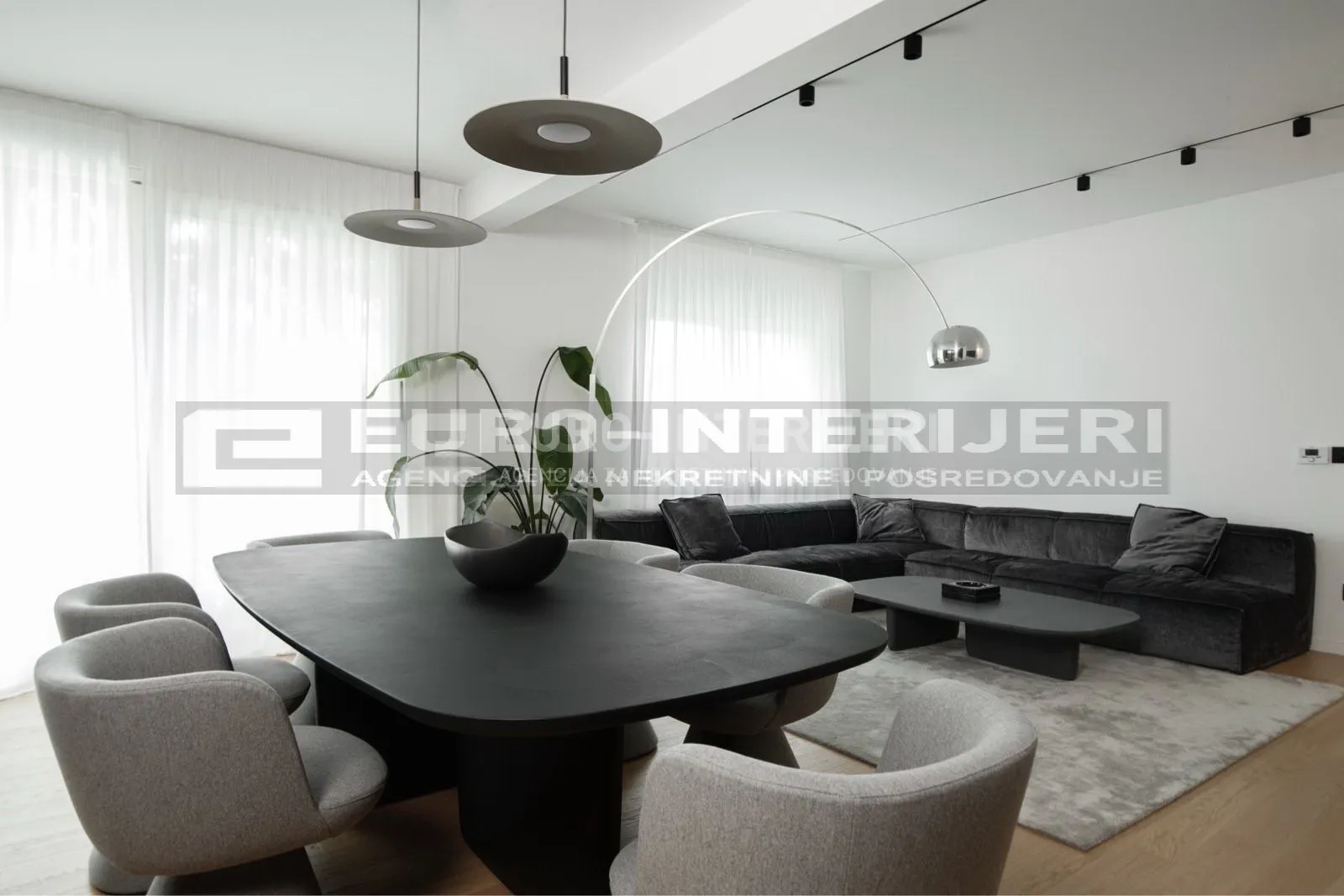 zagreb, srebrnjak, luksuzan trosoban stan 152 m² balkon, terasa gm, pm - slika 1