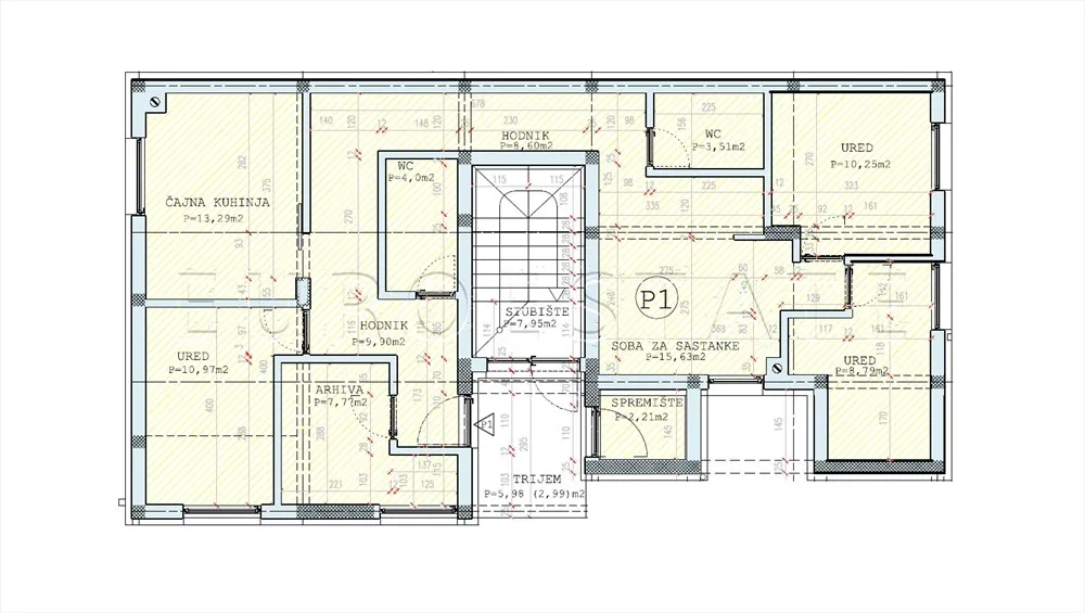 varaždin: novogradnja, poslovni prostor površine 106.77 m2, prizemlje - slika 2