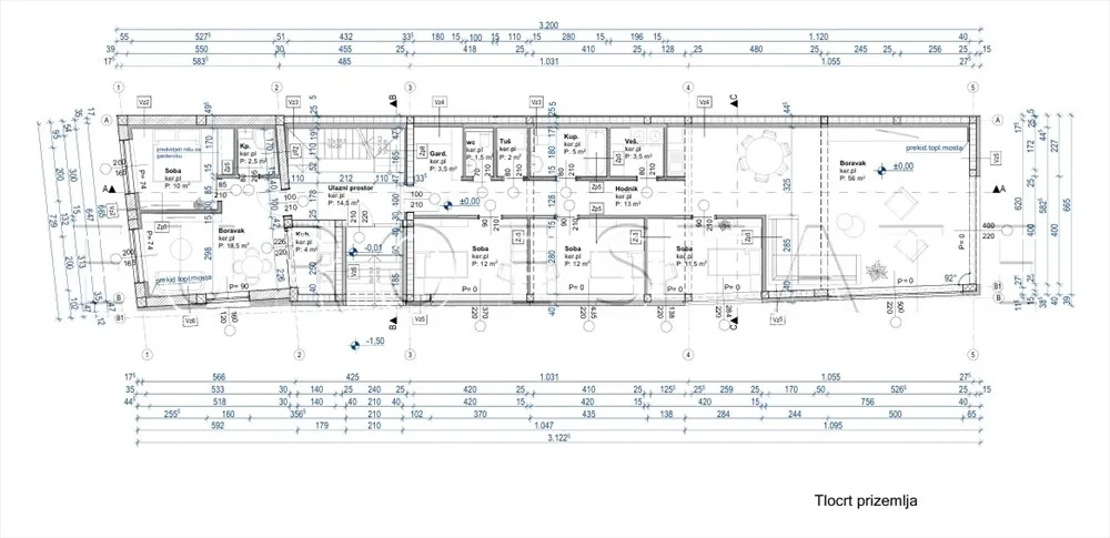 varaždin - centar: projekt moderne urbane zgrade sa 6 stambenih jedinica - slika 23