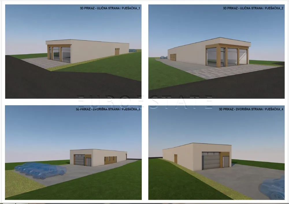 sračinec: kuća od 53 m2 za rušenje na čestici od 1405 m2, sa projektom za poslovnu zgradu - slika 3
