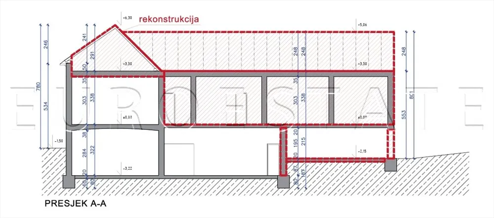 varaždin - centar: projekt moderne urbane zgrade sa 6 stambenih jedinica - slika 25