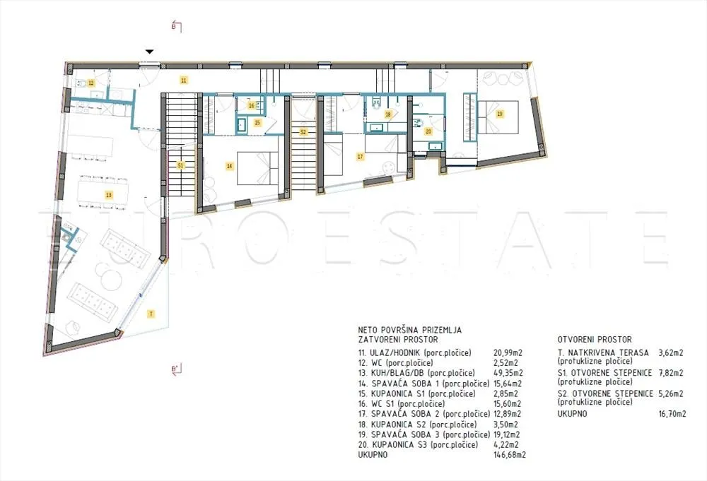 pag: luksuzna smart home vila s bazenom, neto 245,60 m2 - slika 14