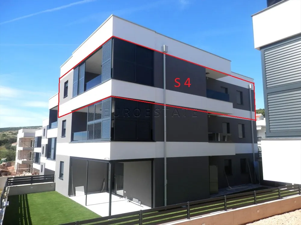 Šimuni: NOVOGRADNJA, 4-sobni apartman + 2 parkinga, 96.15 m2 - Šimuni, Pag