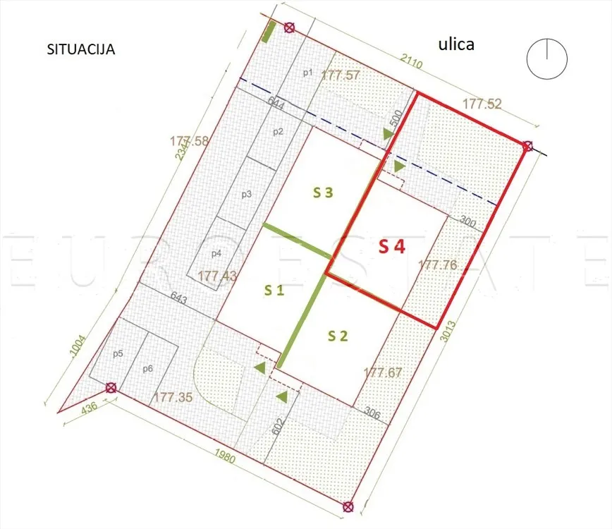 sračinec: novogradnja, dvoetažni 3-sobni stan od 81.47 m2 sa vrtom od 87 m2 i 2 parkirna mjesta - slika 3