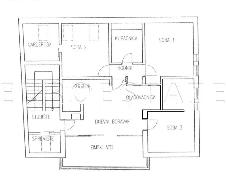 čakovec: 4-sobni stan površine 146 m2 u centru grada - slika 19