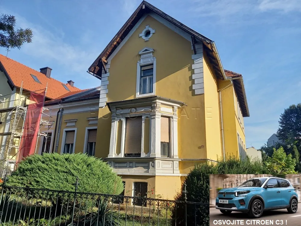 Varaždin: secesijska vila u centru grada, površine 450 m2
