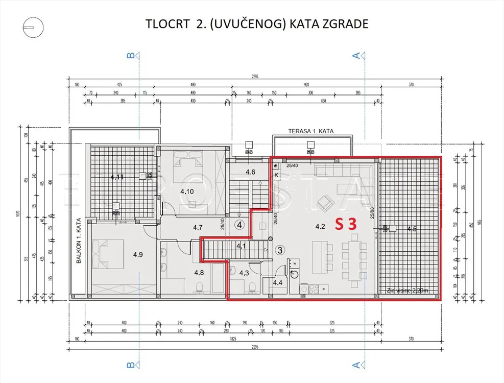 varaždin: novogradnja, 5-soban dvoetažni stan, 143 m2, a+ energetski razred - slika 10