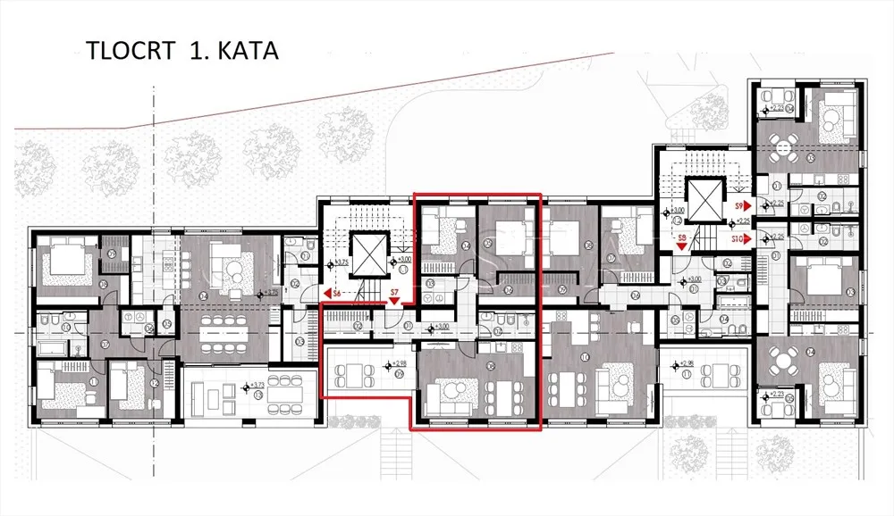 ludbreg: novogradnja, 3-sobni stan, 75.17 m2, 1. kat - slika 12