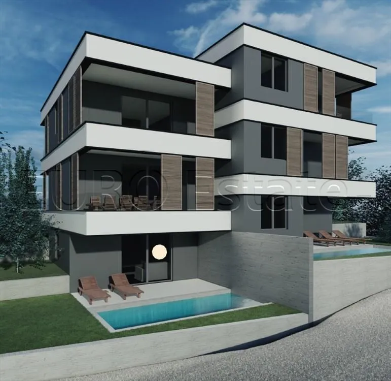 šimuni: nov, 3-sobni apartman + parking i vrt, 95.29 m2 - slika 10