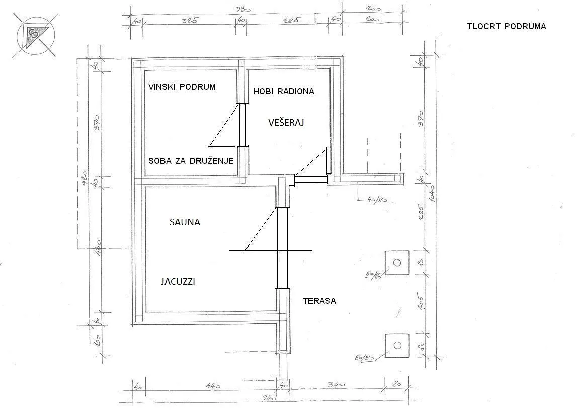 gornja voća: luksuzna kuća za odmor, 200 m2, 3200 m2 okućnice, bazen - slika 38