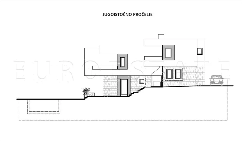 novalja - nova: luksuzna vila od 320,13 m2 s bazenom, saunom, garažom i panoramskim pogledom na more - slika 6