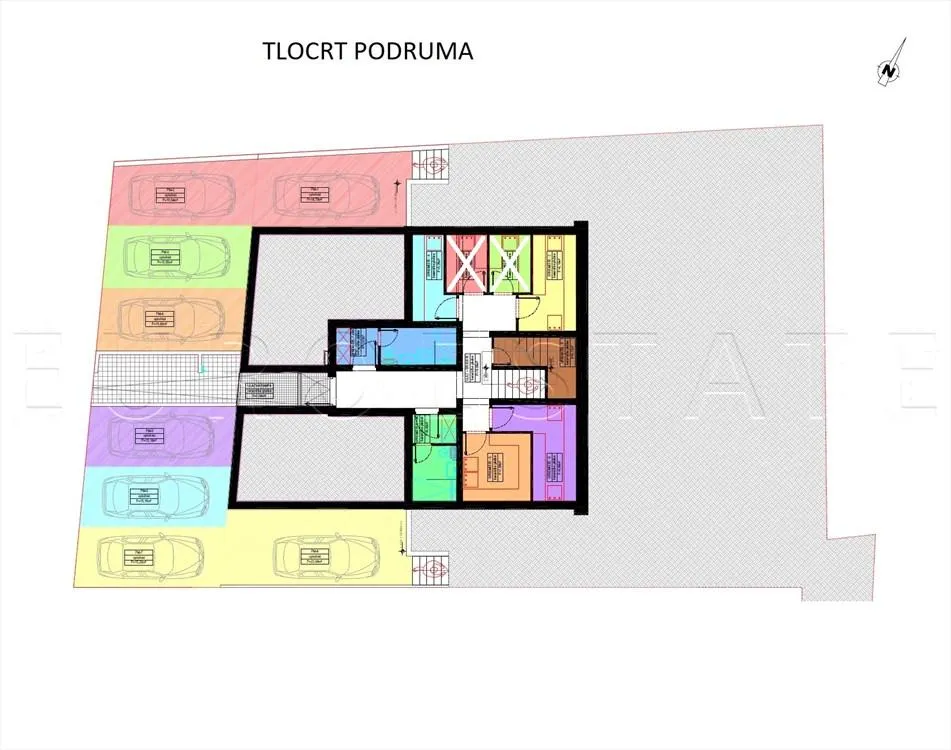 šimuni: novogradnja, 3-sobni stan, neto 108,32 m2, sveukupno 220,61 m2 - slika 26