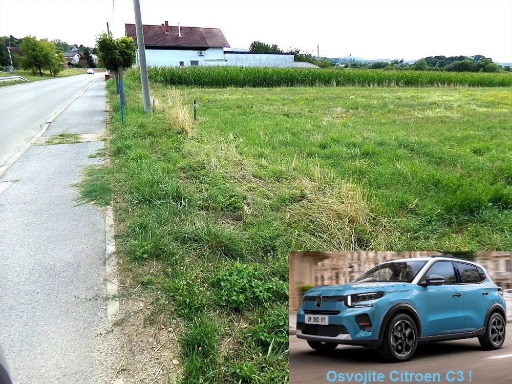 Turčin: građevinsko zemljište površine 2434 m2 - Turčin, Gornji Kneginec