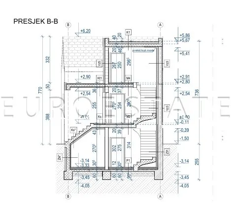 varaždin - centar: projekt moderne urbane zgrade sa 6 stambenih jedinica - slika 29