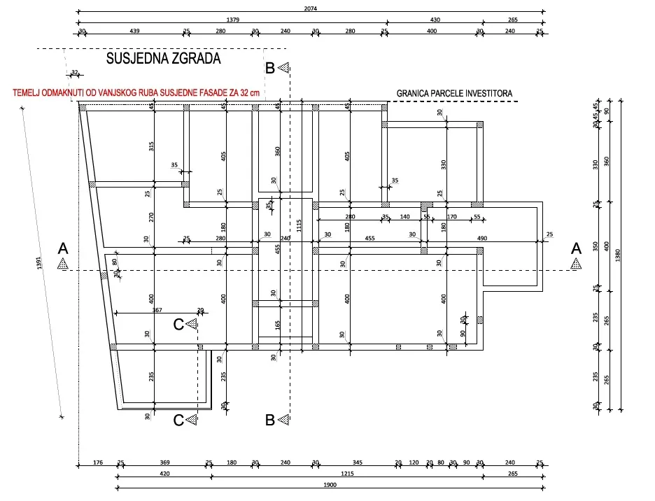 varaždin - okolica: roh bau projekt stambene zgrade - slika 9