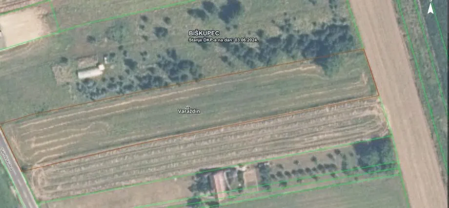 građevinsko zemljište, poljana biškupečka, 4228 m2 - slika 1
