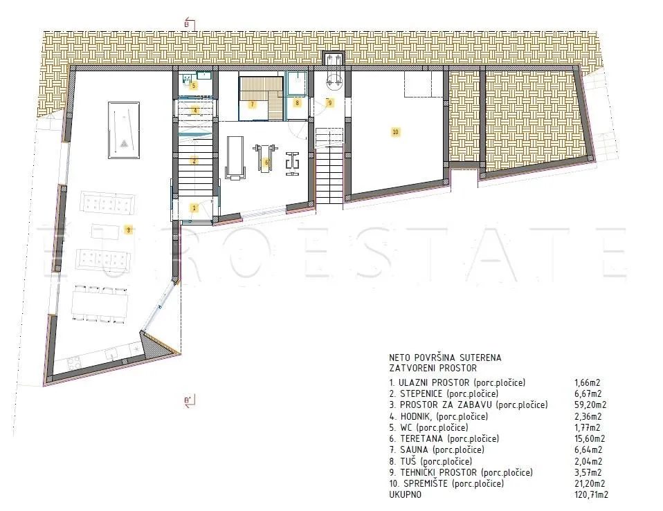 pag: luksuzna smart home vila s bazenom, neto 245,60 m2 - slika 13