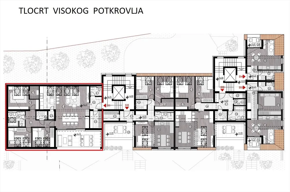 ludbreg: novogradnja, 4-sobni stan, 104.74 m2, 2. kat - slika 11