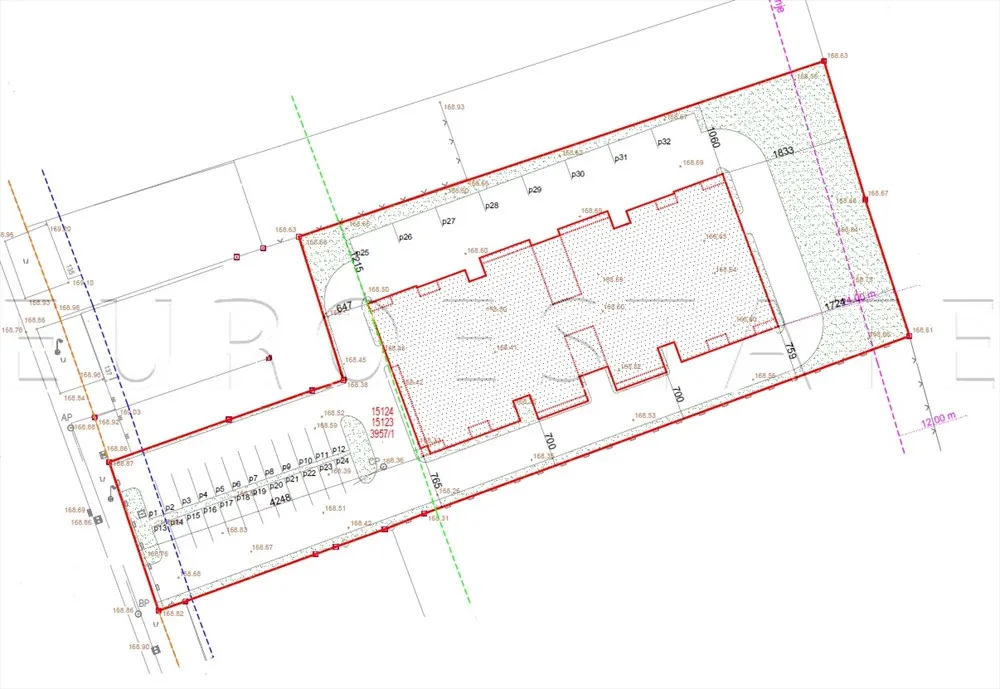 varaždin: građevinsko zemljište od 4048 m2 sa projektom i građevinskom dozvolom za zgradu - slika 6
