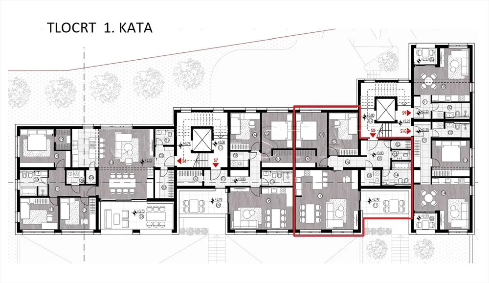 ludbreg: novogradnja, 3-sobni stan, 87.40 m2, 1. kat - slika 11