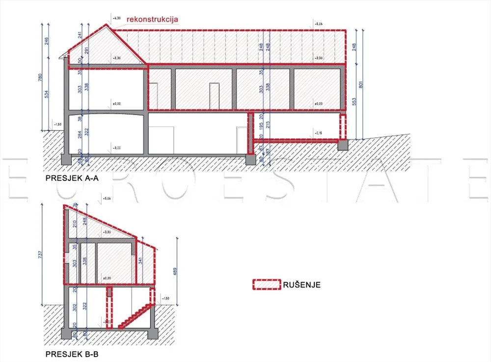 varaždin - centar: projekt moderne urbane zgrade sa 6 stambenih jedinica - slika 26