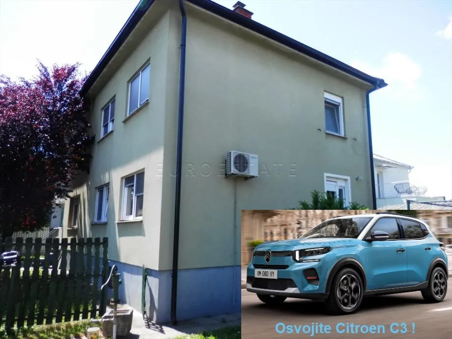 varaždin: renovirana dvojna kuća površine 120 m2, sa dvorištem od 224 m2 - slika 1