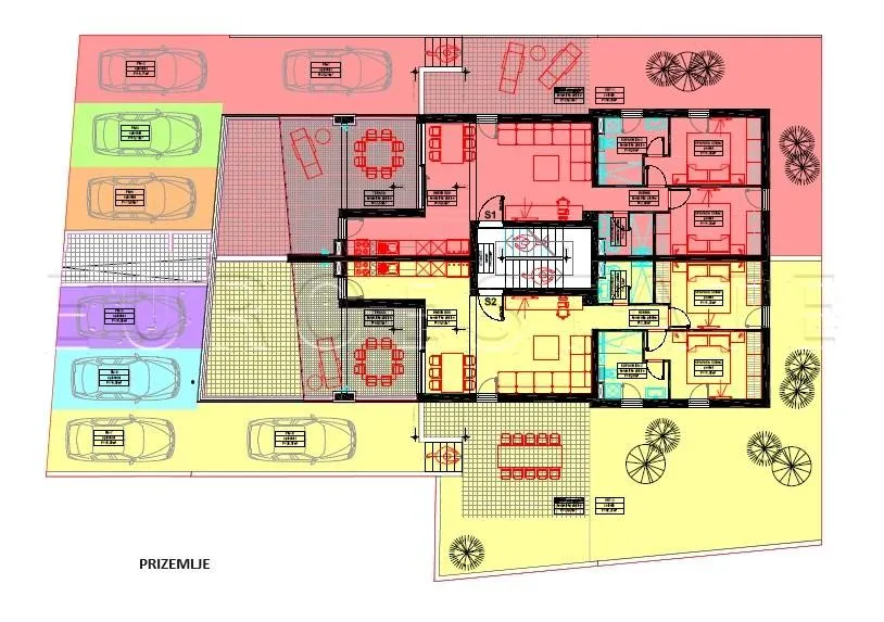 šimuni: nov, 3-sobni stan, prizemlje, neto 107,55 m2, bruto 214,77 m2 - slika 24