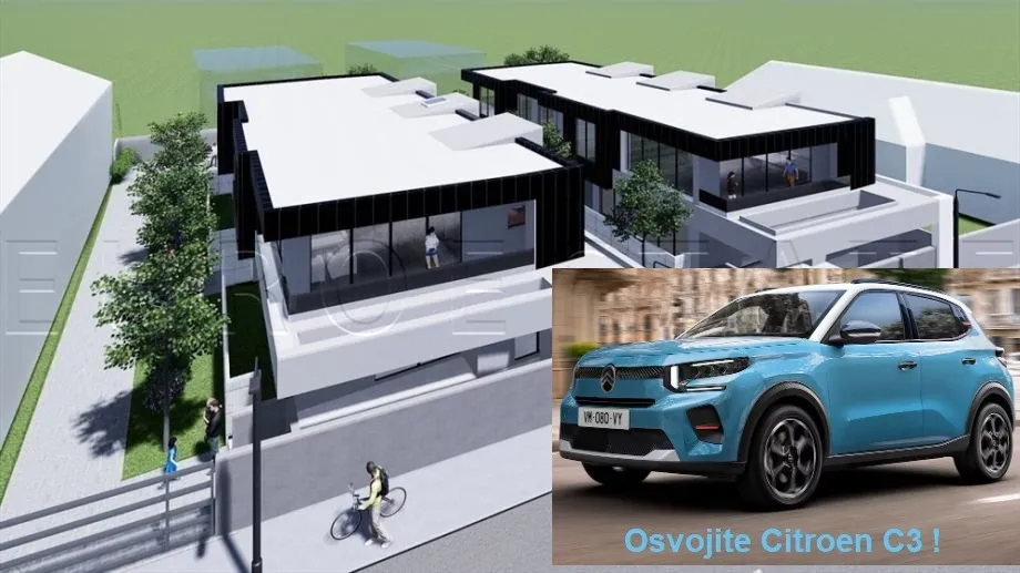 Varaždin: NOVOGRADNJA – moderan stan sa vrtom, parkingom i terasom, ukupno 118 m2