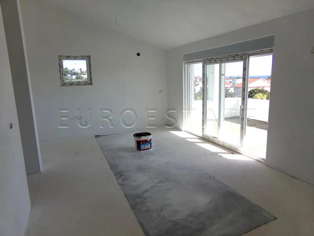šimuni: novogradnja, 3 - sobni stan, visoko potkrovlje, bruto 120.15 m2, pogled na more - slika 6