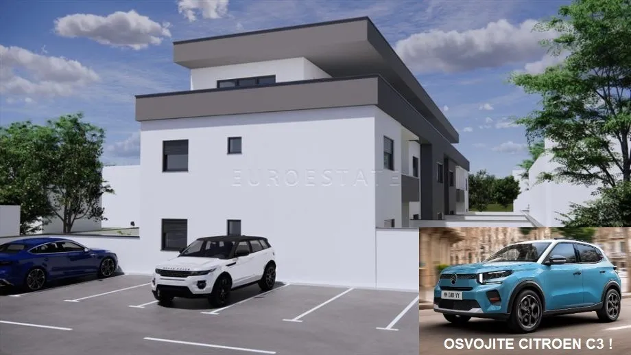 Varaždin: 3-soban stan u visokom prizemlju s dvorištem, 78.47 m2 NKP - Bronx