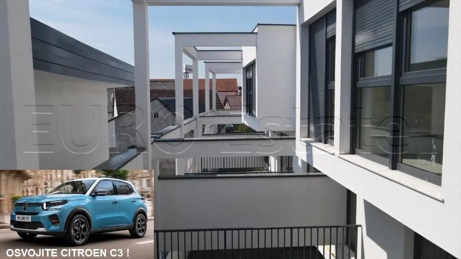 Varaždin - Centar: LUKSUZNA NOVOGRADNJA, 3-etažni stan, visoki roh-bau, 138.70 m2 NKP