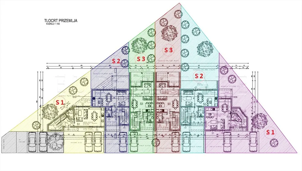 sračinec: dvoetažni 4-sobni stan sa dvorištem i parkiralištem, sveukupne površine 253 m2, novogradnja - slika 28