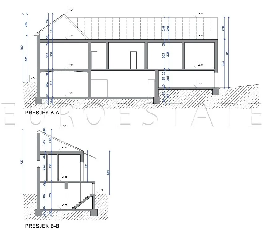 varaždin - centar: projekt moderne urbane zgrade sa 6 stambenih jedinica - slika 15
