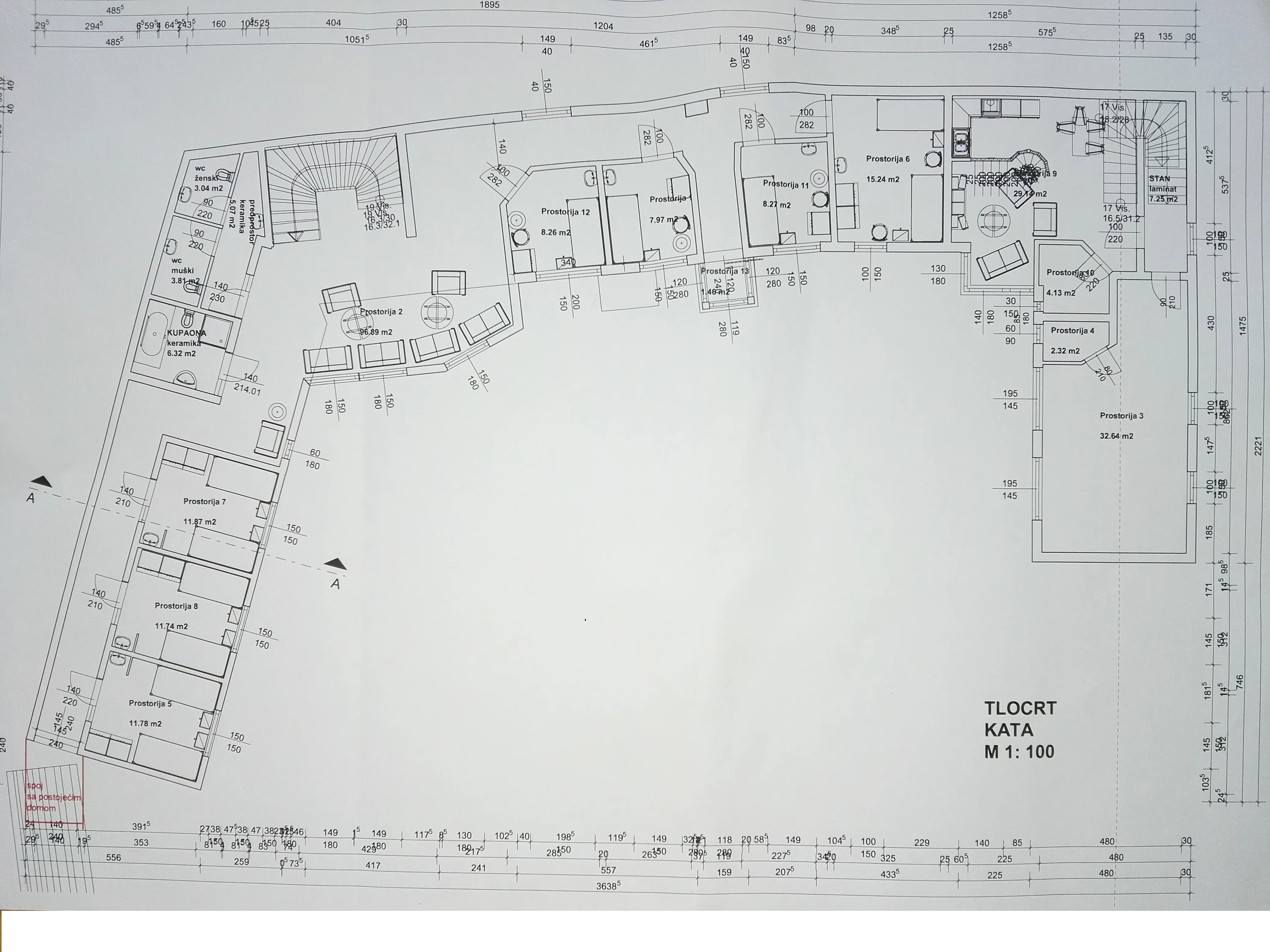 ludbreg: dom za starije i nemoćne osobe, uslužna djelatnost, 1160 m2 - slika 31