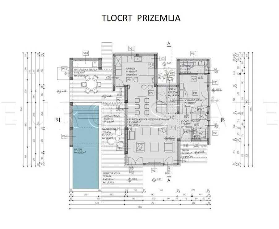 rab: luksuzna kuća površine 160 m2 sa bazenom od 20 m2 - slika 28