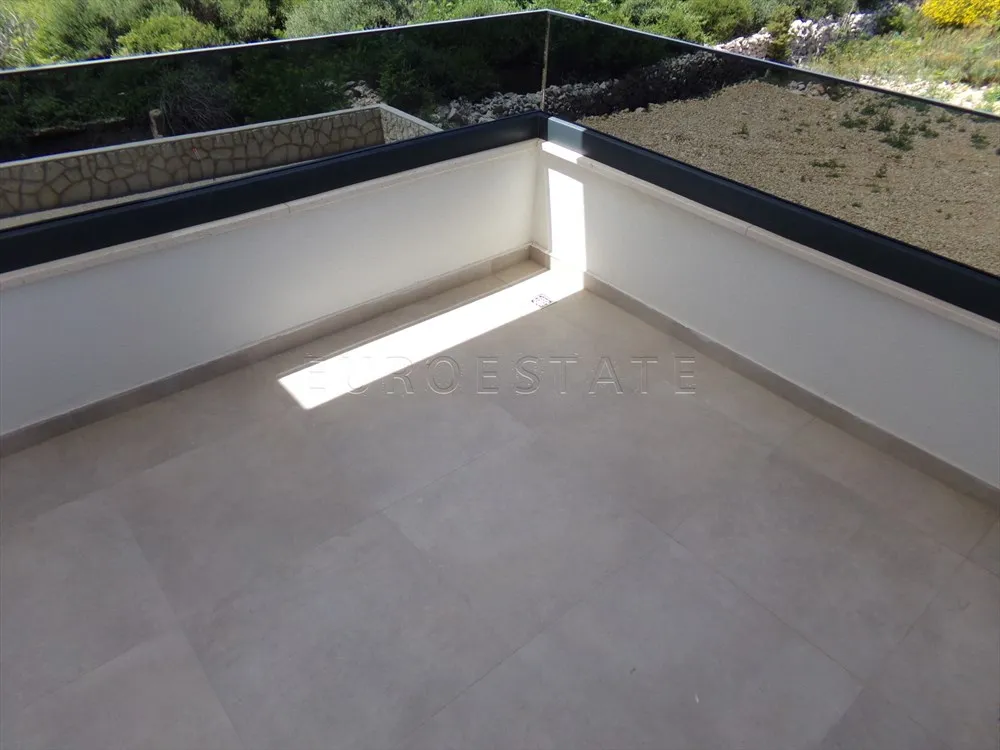 pag - novalja: luksuzna vila sa bazenom i saunom, panoramski pogled na more, bez provizije! - slika 26