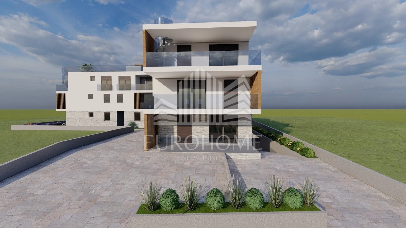 vodice, luksuzni stan uz plažu s4, top lokacija, garaža, 119m2 - slika 3