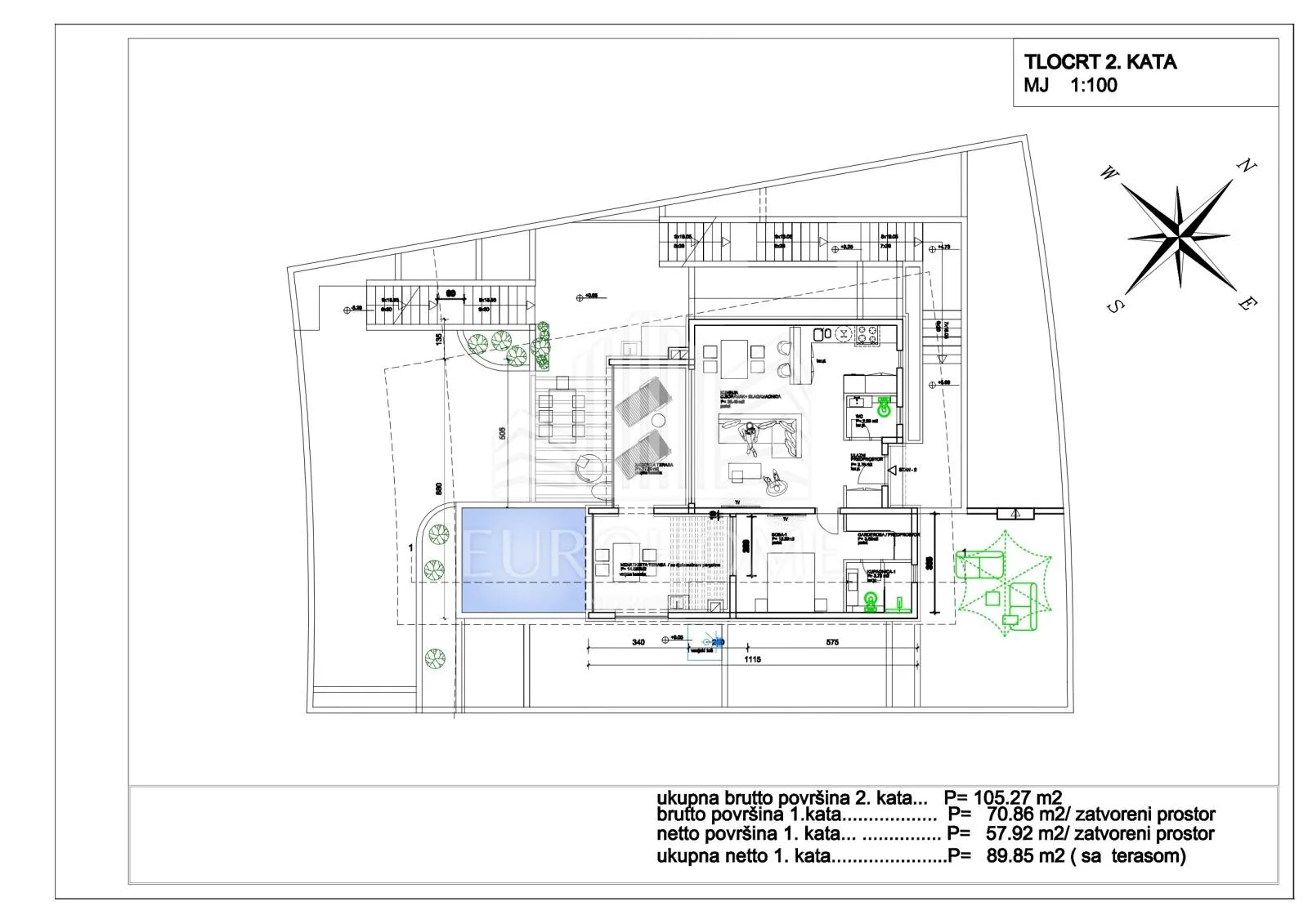 split- klis- projekt sa građevinskom dozvolom - slika 11