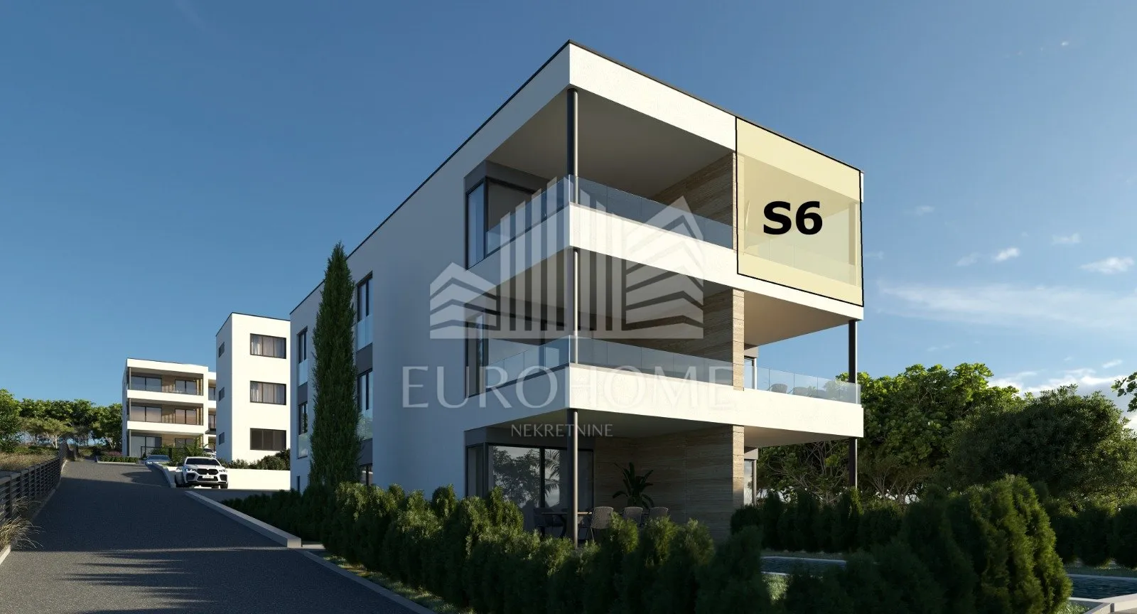 mandre, otok pag, penthouse s pogledom na more · s6 - slika 1