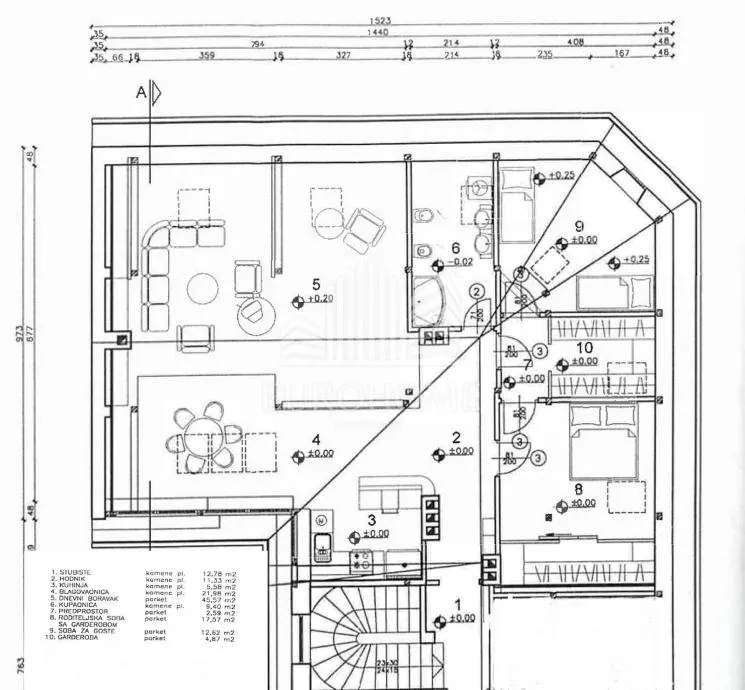 jedinstven 3s stan 138m2 - črnomerec - - slika 19