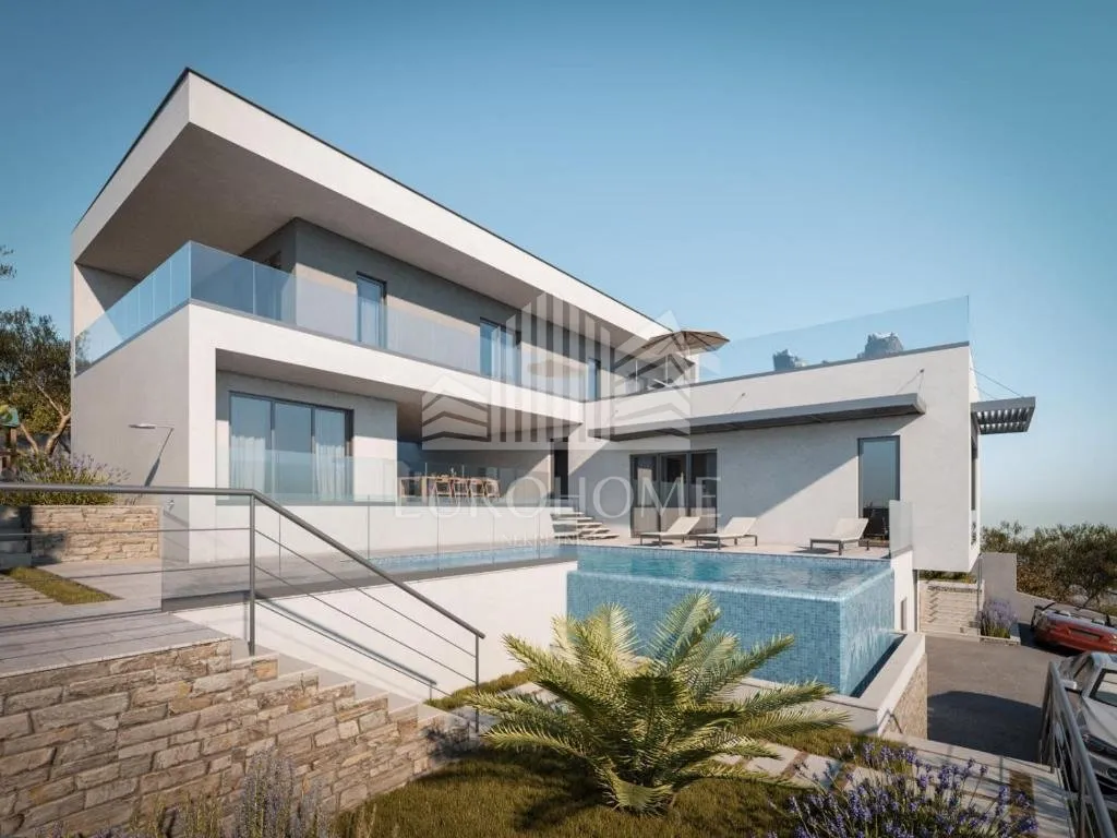 split, moderna villa, panoramski pogled, 223m2 - slika 30