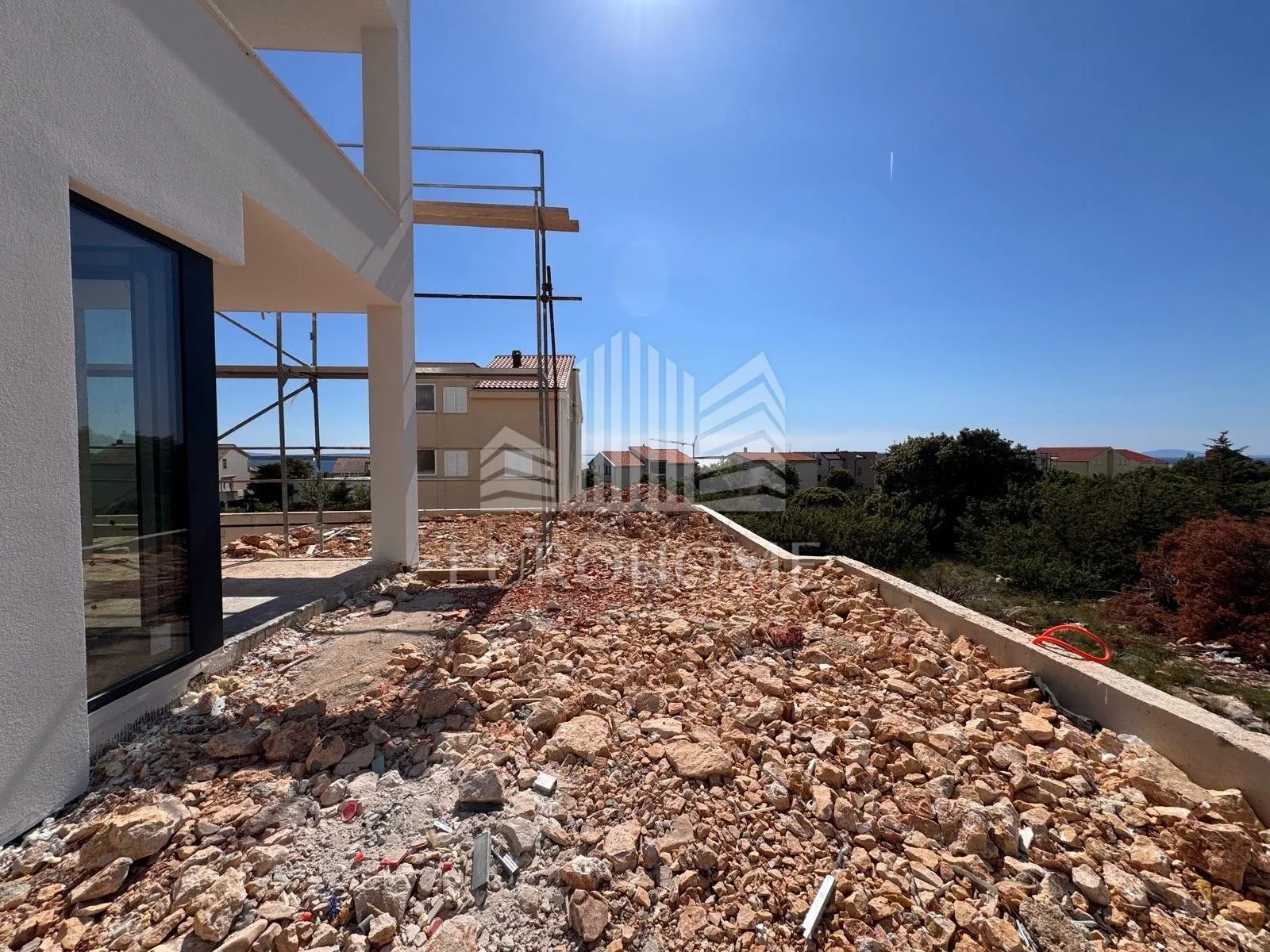 mandre, kolan, novogradnja, dvosoban stan u prizemlju, 70m2 - slika 2