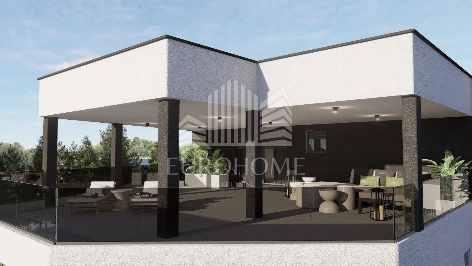 stan u luksuznoj urbanoj vili – gračani, 136 m², balkon i pogled na zelenilo - slika 2