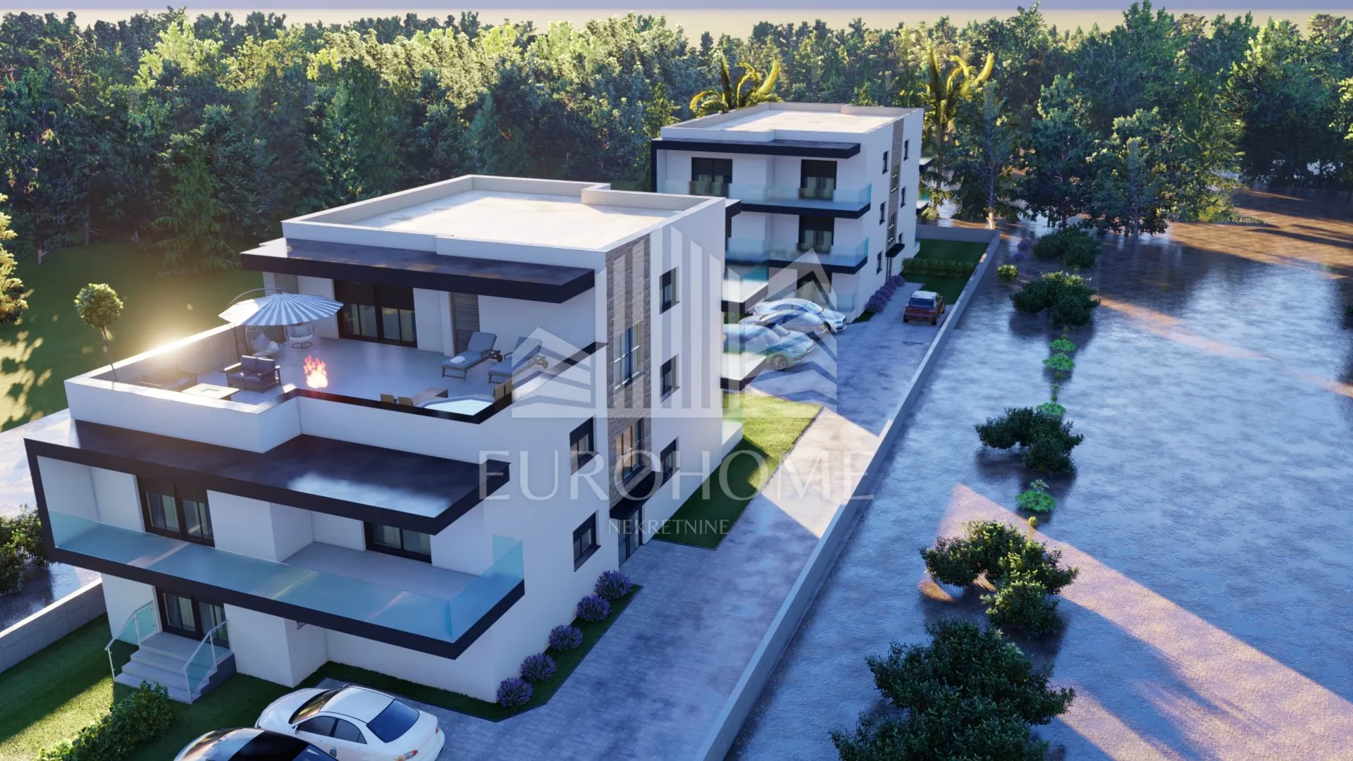 Novogradnja uz more, VISOKA KVALITETA, Penthouse - Privlaka