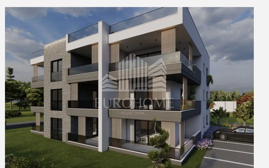 Vidikovac, novogradnja s krovnom terasom, lift, 2PM - Zadar