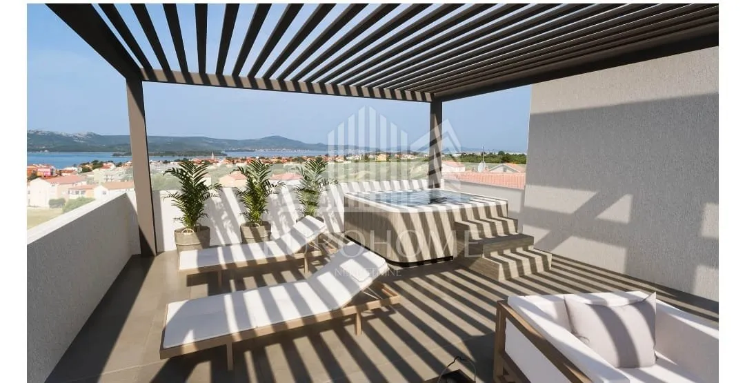 sveti filip i jakov,3s penthouse,85m2,panoramski pogled - slika 11