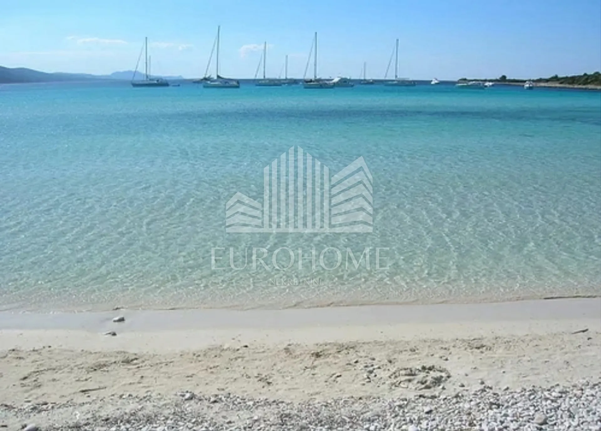 Dugi otok-Soline, građevinsko zemljište 150 m od mora - Soline, Sali